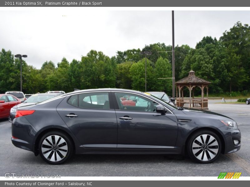 Platinum Graphite / Black Sport 2011 Kia Optima SX