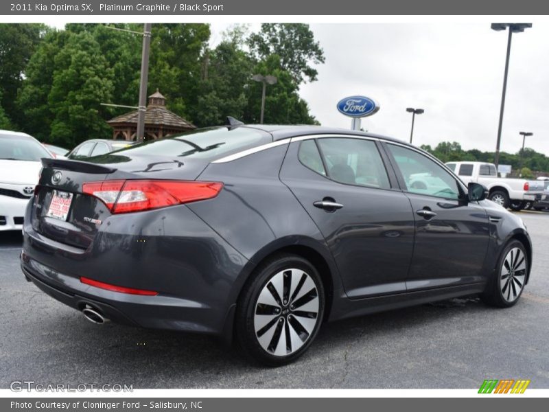 Platinum Graphite / Black Sport 2011 Kia Optima SX