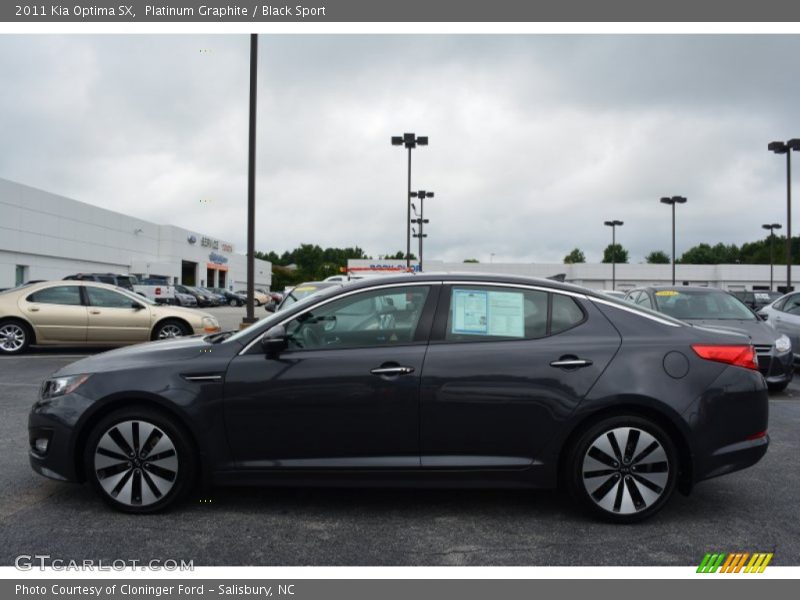 Platinum Graphite / Black Sport 2011 Kia Optima SX