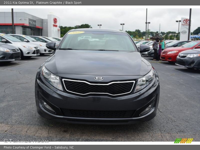 Platinum Graphite / Black Sport 2011 Kia Optima SX