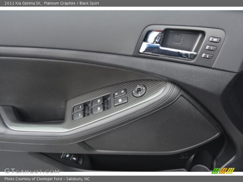 Platinum Graphite / Black Sport 2011 Kia Optima SX