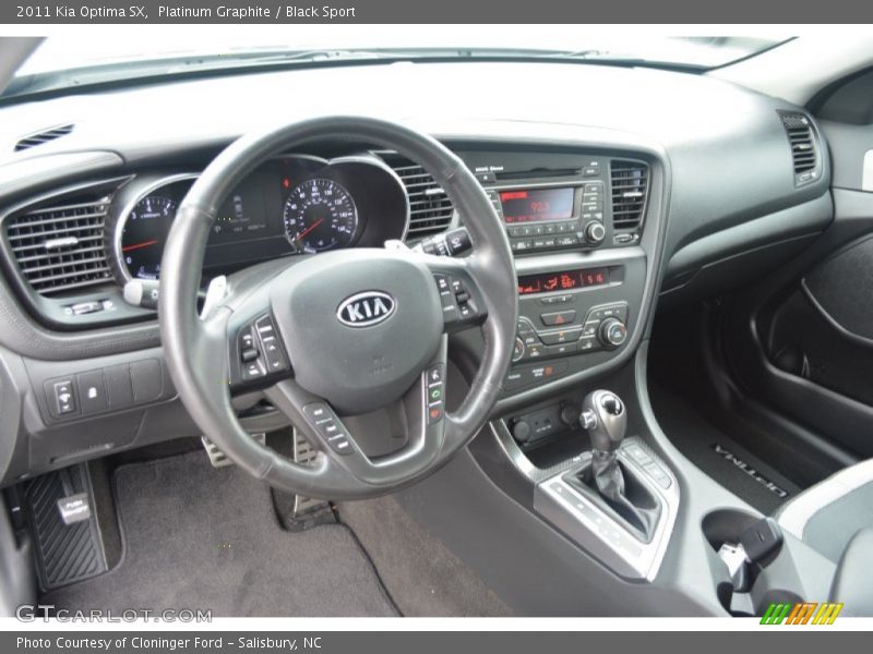 Platinum Graphite / Black Sport 2011 Kia Optima SX