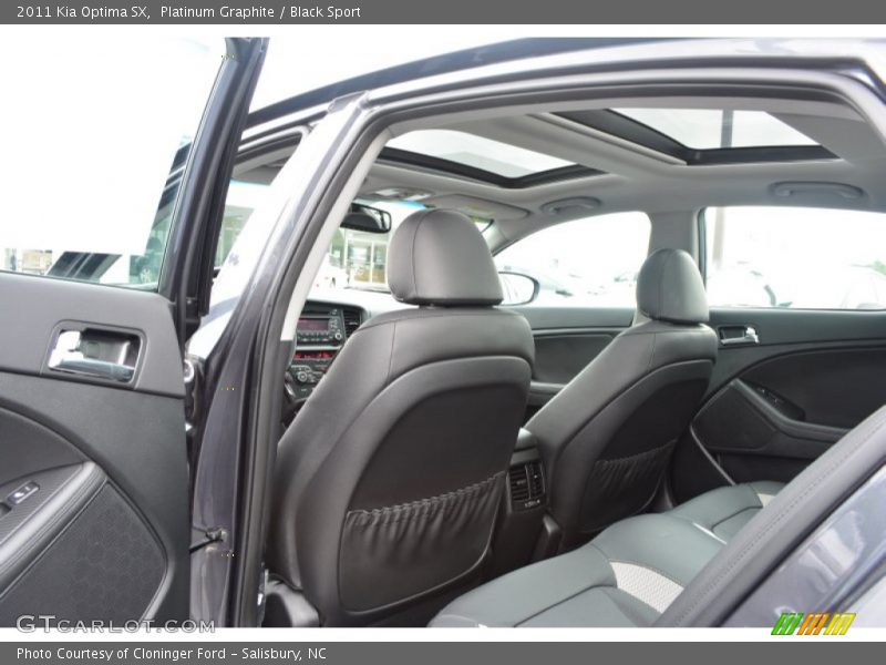 Platinum Graphite / Black Sport 2011 Kia Optima SX