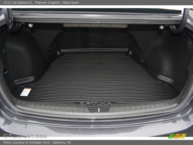 Platinum Graphite / Black Sport 2011 Kia Optima SX