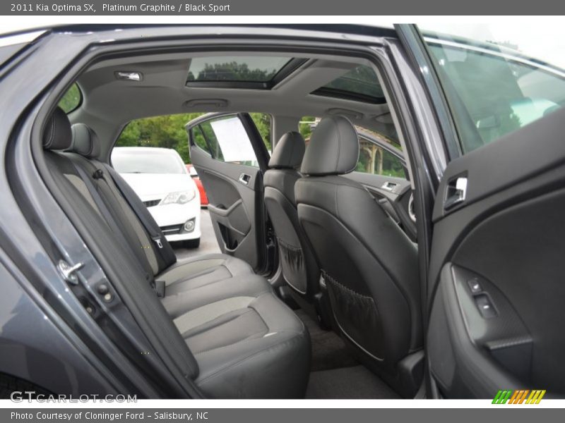 Platinum Graphite / Black Sport 2011 Kia Optima SX