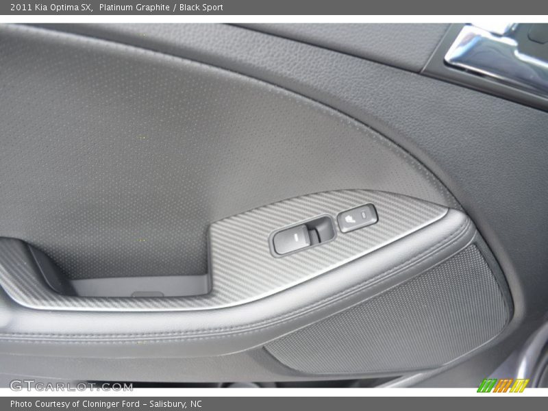 Platinum Graphite / Black Sport 2011 Kia Optima SX
