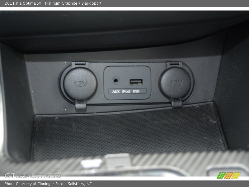 Platinum Graphite / Black Sport 2011 Kia Optima SX