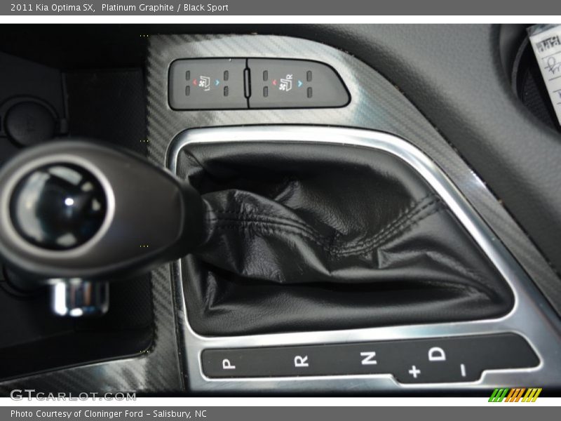 Platinum Graphite / Black Sport 2011 Kia Optima SX