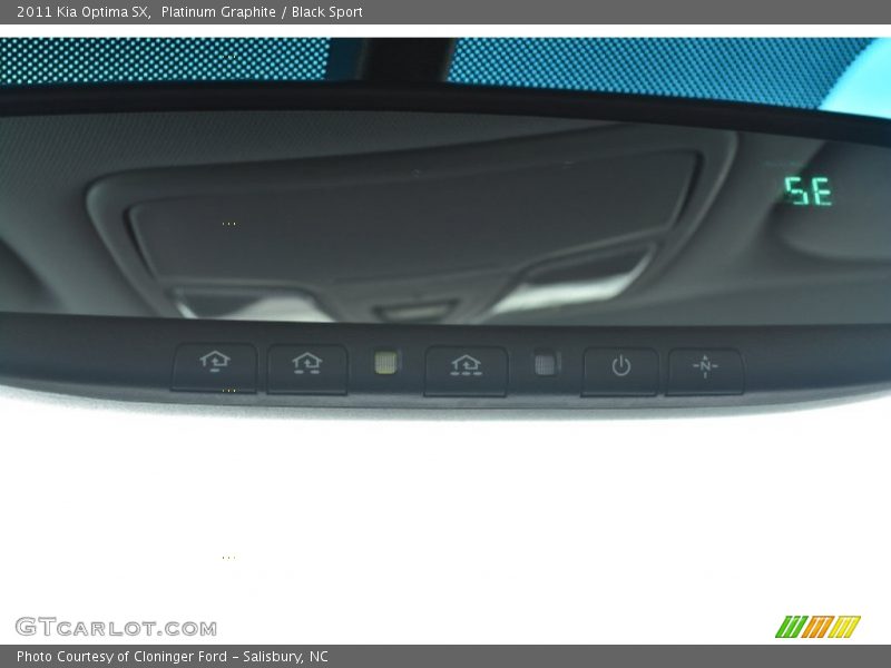 Platinum Graphite / Black Sport 2011 Kia Optima SX