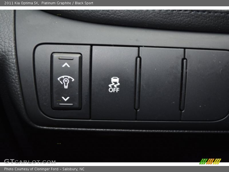 Platinum Graphite / Black Sport 2011 Kia Optima SX