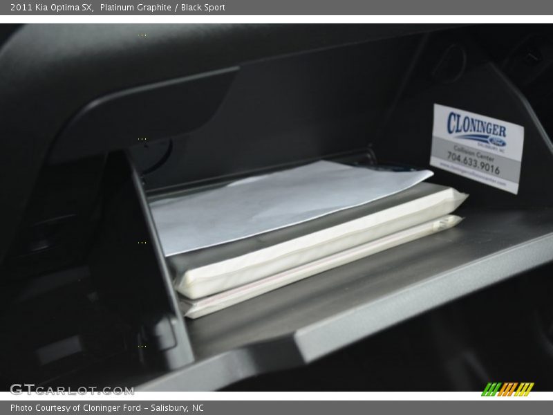 Platinum Graphite / Black Sport 2011 Kia Optima SX
