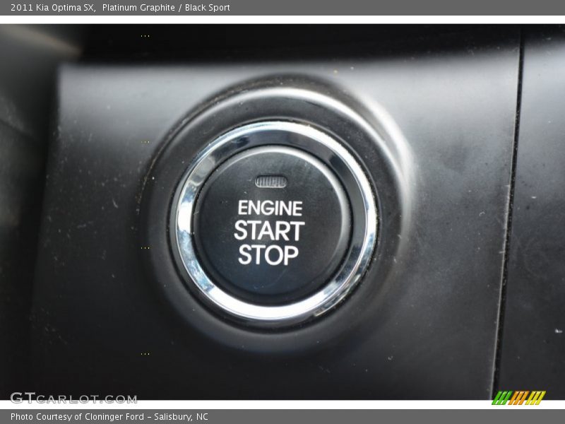 Platinum Graphite / Black Sport 2011 Kia Optima SX
