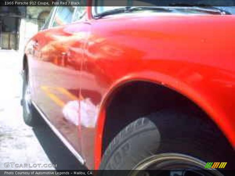 Polo Red / Black 1966 Porsche 912 Coupe