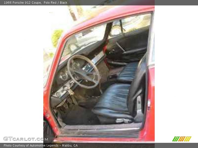 Polo Red / Black 1966 Porsche 912 Coupe