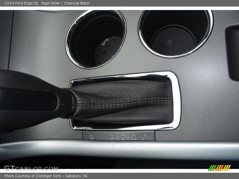 Ingot Silver / Charcoal Black 2014 Ford Edge SE