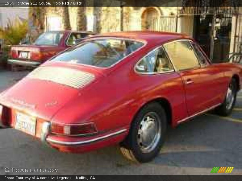 Polo Red / Black 1966 Porsche 912 Coupe