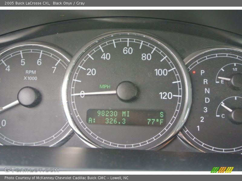 Black Onyx / Gray 2005 Buick LaCrosse CXL