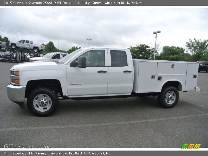  2015 Silverado 2500HD WT Double Cab Utility Summit White