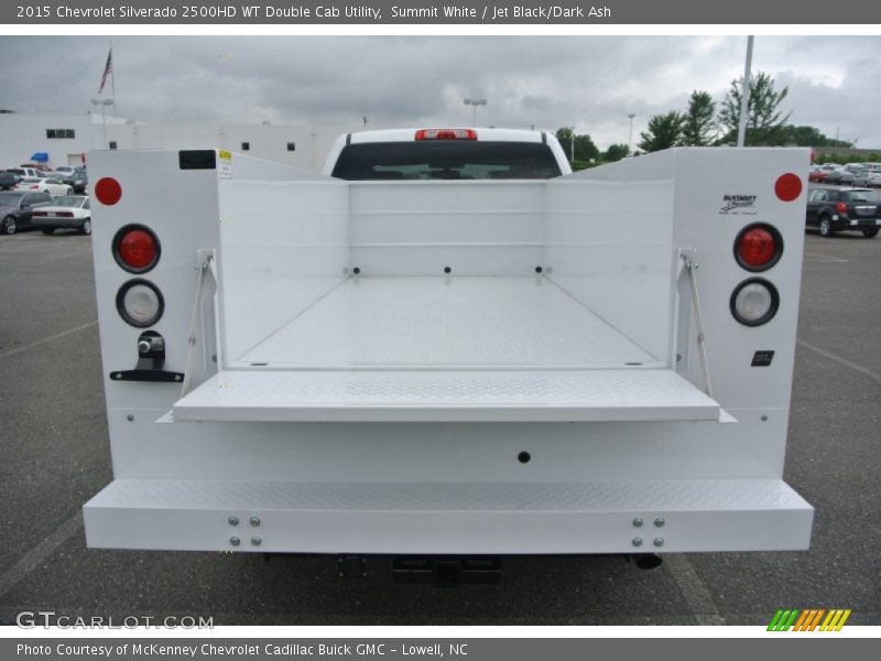 Summit White / Jet Black/Dark Ash 2015 Chevrolet Silverado 2500HD WT Double Cab Utility