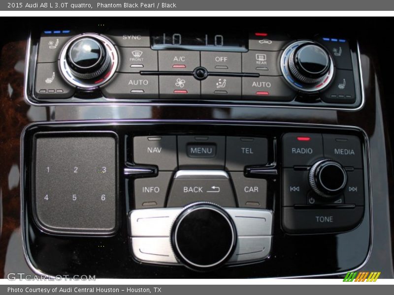 Controls of 2015 A8 L 3.0T quattro
