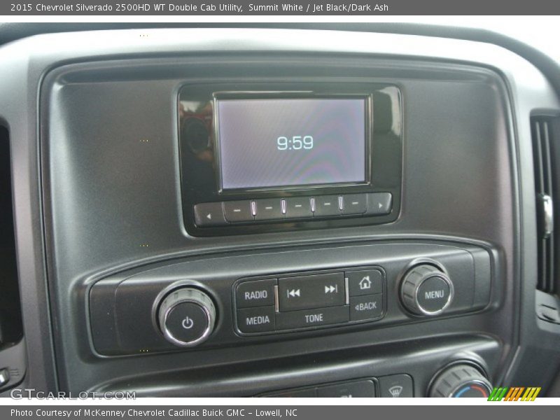 Controls of 2015 Silverado 2500HD WT Double Cab Utility