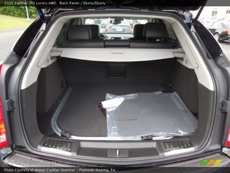 Black Raven / Ebony/Ebony 2015 Cadillac SRX Luxury AWD