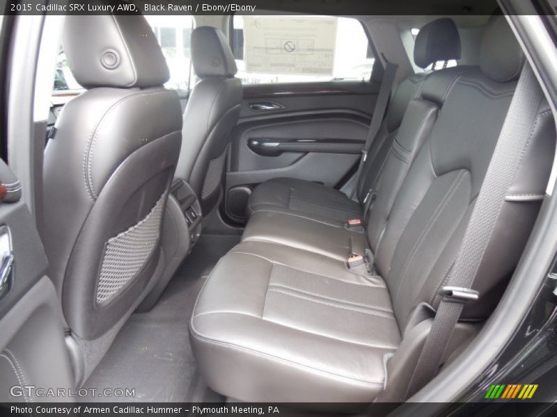 Black Raven / Ebony/Ebony 2015 Cadillac SRX Luxury AWD