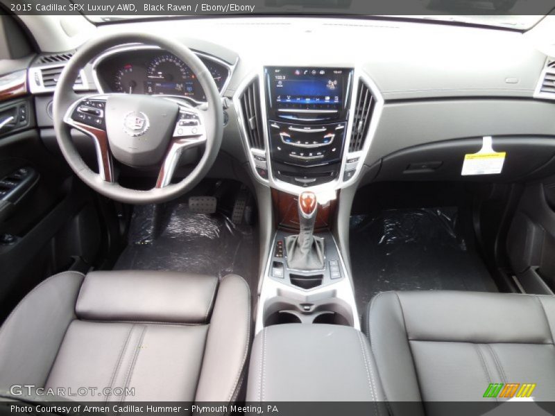 Black Raven / Ebony/Ebony 2015 Cadillac SRX Luxury AWD