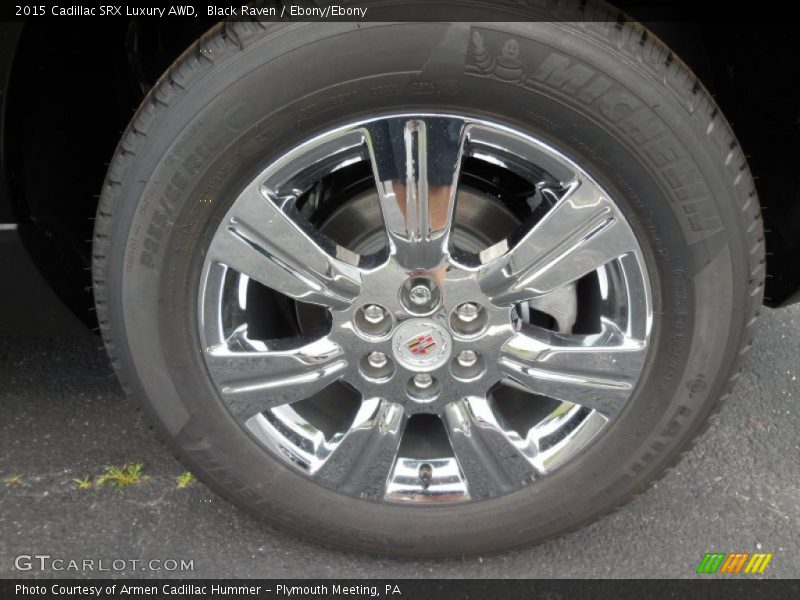 Black Raven / Ebony/Ebony 2015 Cadillac SRX Luxury AWD