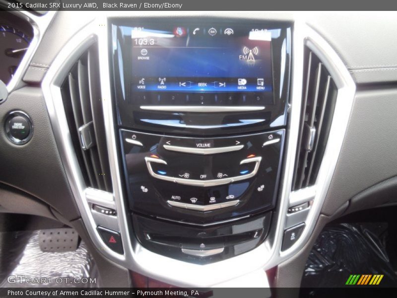 Black Raven / Ebony/Ebony 2015 Cadillac SRX Luxury AWD