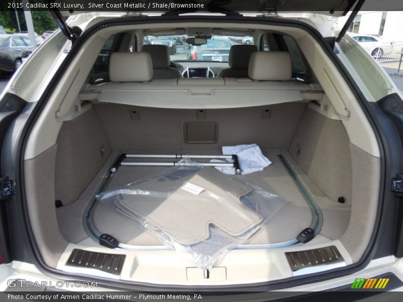 Silver Coast Metallic / Shale/Brownstone 2015 Cadillac SRX Luxury