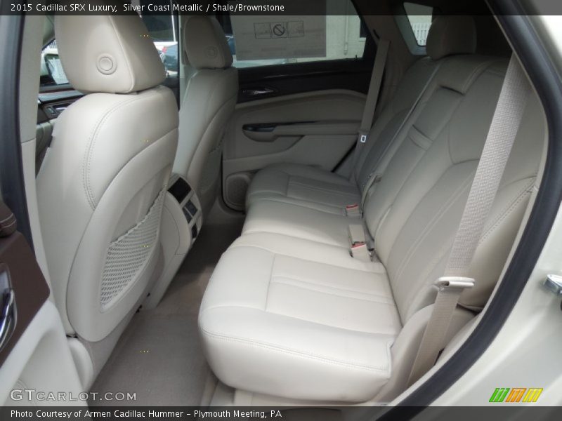 Silver Coast Metallic / Shale/Brownstone 2015 Cadillac SRX Luxury
