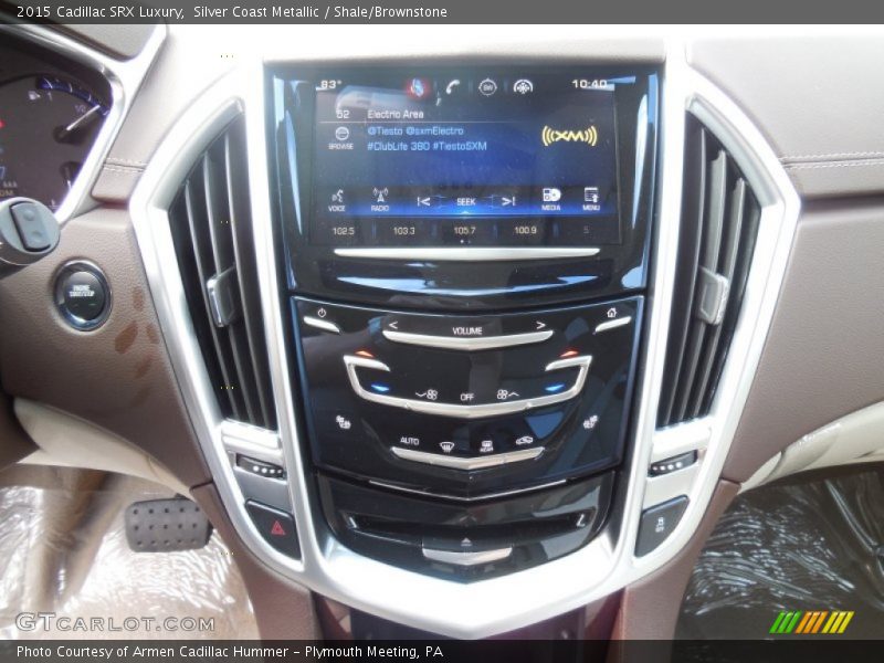 Silver Coast Metallic / Shale/Brownstone 2015 Cadillac SRX Luxury