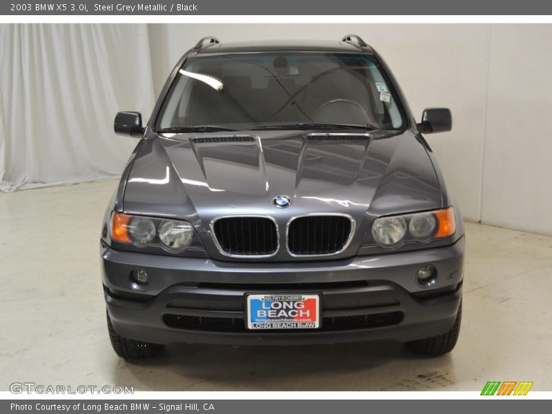 Steel Grey Metallic / Black 2003 BMW X5 3.0i