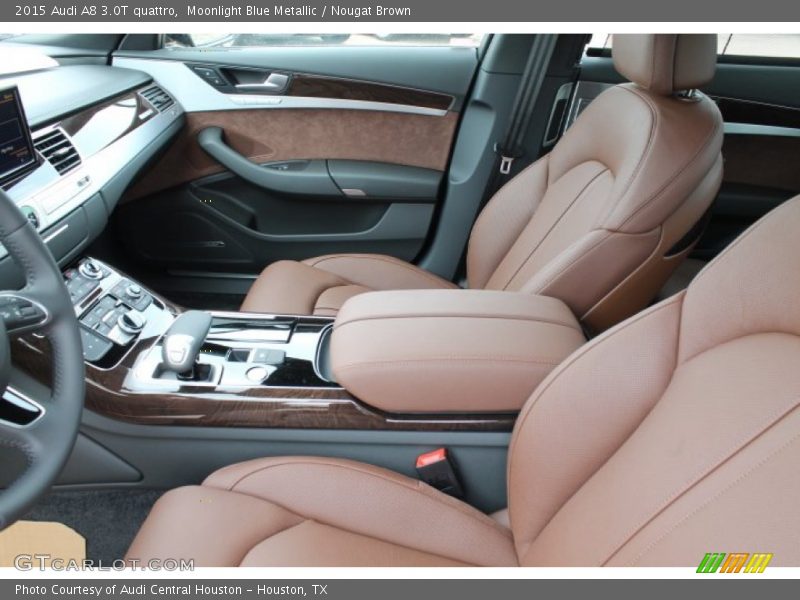 Front Seat of 2015 A8 3.0T quattro