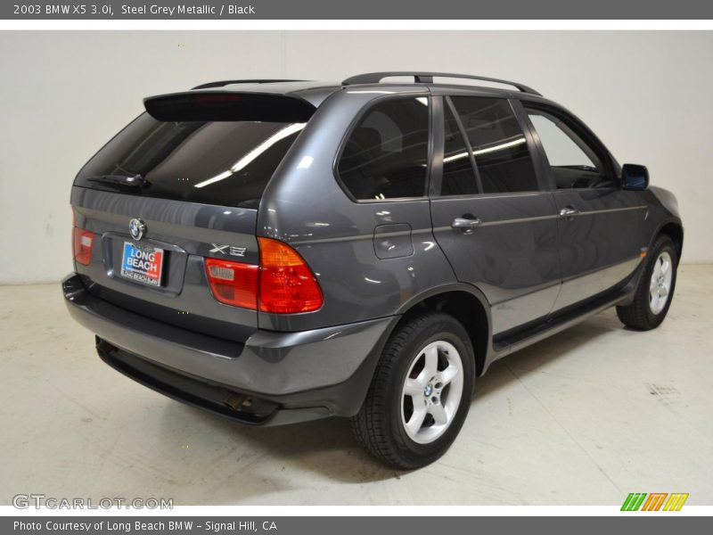 Steel Grey Metallic / Black 2003 BMW X5 3.0i