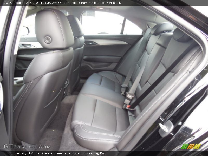 Black Raven / Jet Black/Jet Black 2015 Cadillac ATS 2.0T Luxury AWD Sedan