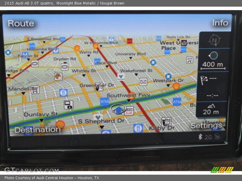 Navigation of 2015 A8 3.0T quattro