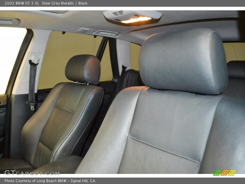 Steel Grey Metallic / Black 2003 BMW X5 3.0i