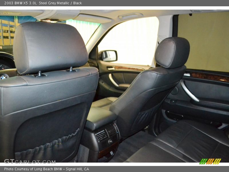 Steel Grey Metallic / Black 2003 BMW X5 3.0i