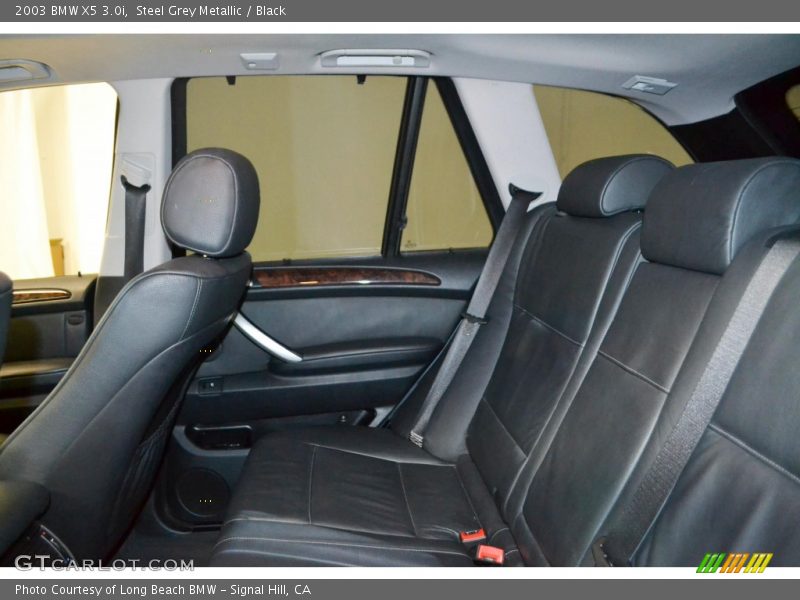 Steel Grey Metallic / Black 2003 BMW X5 3.0i