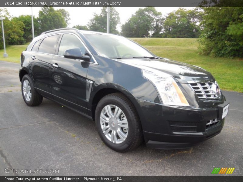 Graphite Metallic / Light Titanium/Ebony 2014 Cadillac SRX FWD