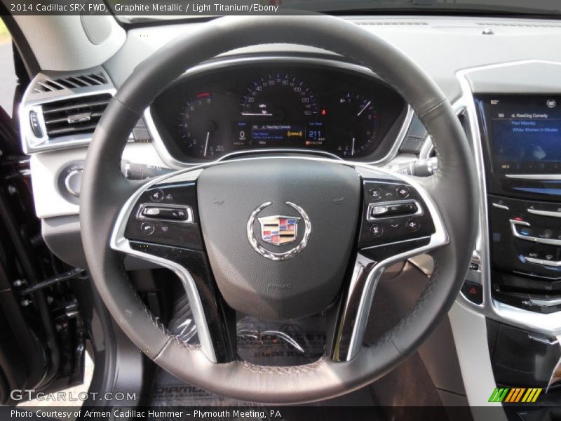Graphite Metallic / Light Titanium/Ebony 2014 Cadillac SRX FWD