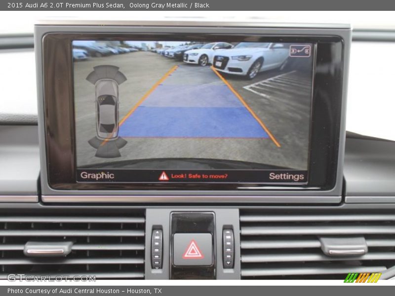 Oolong Gray Metallic / Black 2015 Audi A6 2.0T Premium Plus Sedan