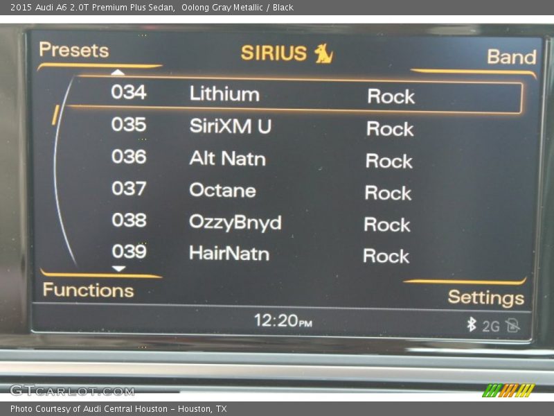 Audio System of 2015 A6 2.0T Premium Plus Sedan