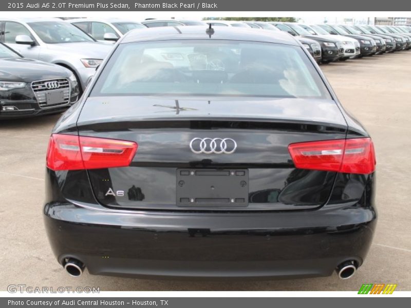 Phantom Black Pearl / Black 2015 Audi A6 2.0T Premium Plus Sedan