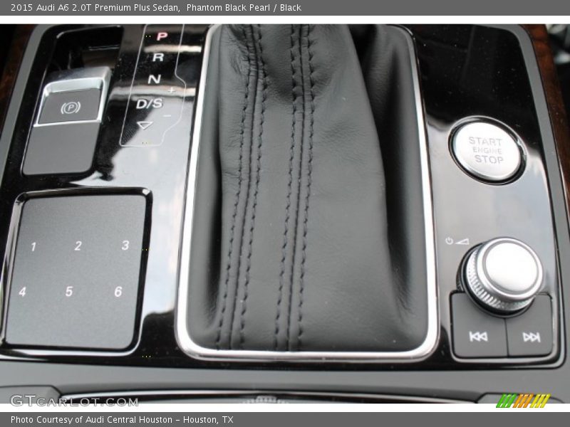 Phantom Black Pearl / Black 2015 Audi A6 2.0T Premium Plus Sedan