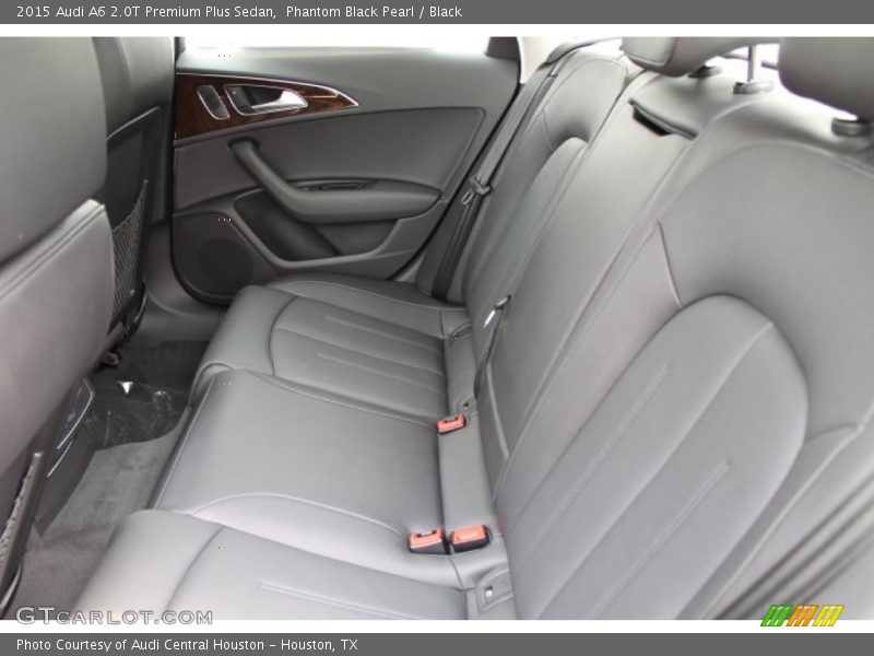 Phantom Black Pearl / Black 2015 Audi A6 2.0T Premium Plus Sedan