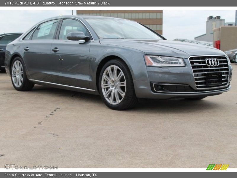 Front 3/4 View of 2015 A8 L 4.0T quattro