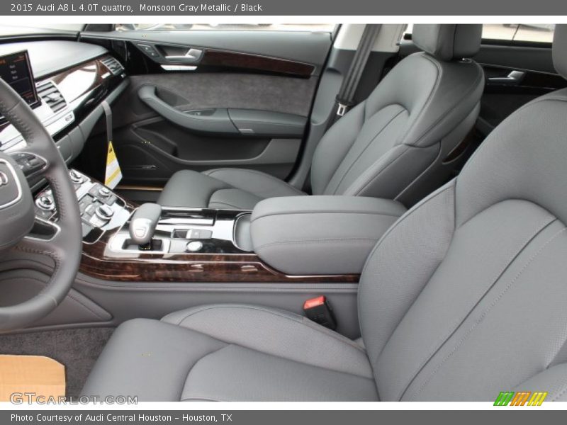 Front Seat of 2015 A8 L 4.0T quattro